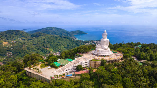 istock Wide angle view of the Big White Buddha, 2177468054