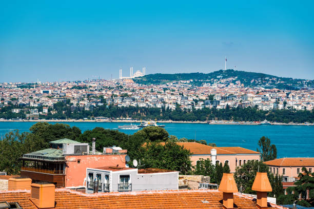 istock Scenic View of Istanbul Skyline Overlooking Bosphorus Strait 2177481825