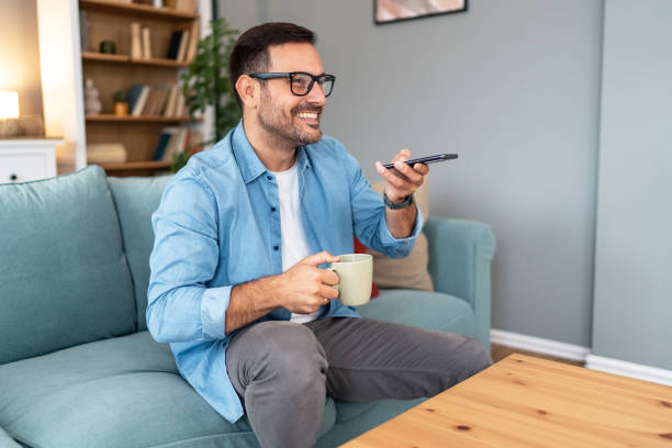 istock Handsome man enjoying in coffee at his apartment 2177484056