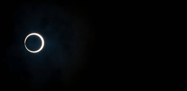istock Oct 2, 2024, Rapa Nui - Easter Island, Chile: Ring of Fire Annular Solar Eclipse drifting through clouds. The Ring of Fire Eclipse (annularity) was only visible in parts of Argentina and Chile to  .002% of the world's population (175k people) 2177484398