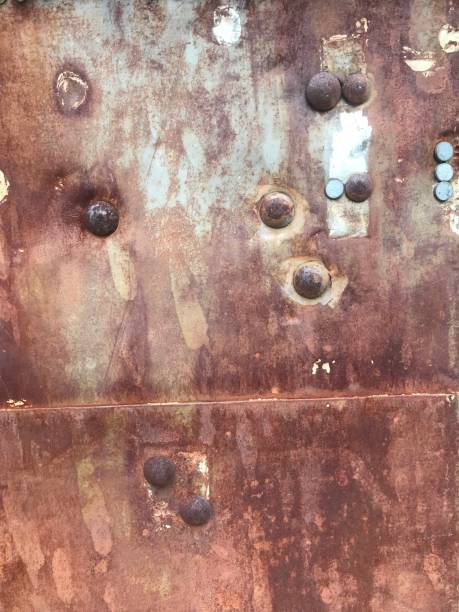 istock Abstract background of a rusty metal sheet 2177486896