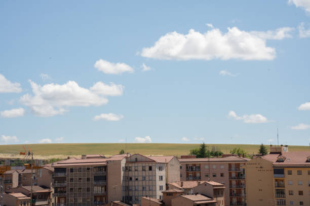 The streets from the old town and landscapes around the Castilian city of Segovia, a world heritage site in Spain