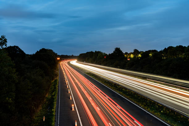 istock M4 Traffic flowing on the m4 motorway at twilight in england 2177495677