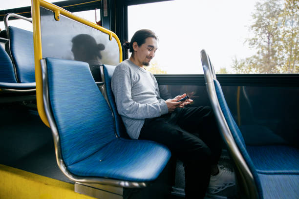 istock Adult Man Riding Anchorage Public Transit 2177495819