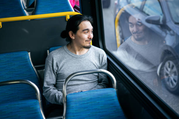 istock Adult Man Riding Anchorage Public Transit 2177495839