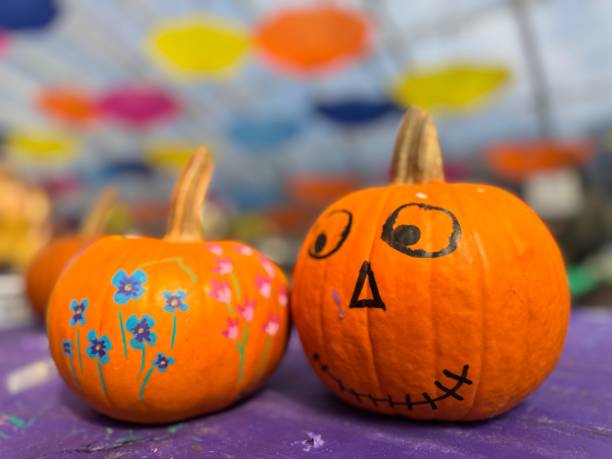istock Pumpkins at a fair in Canada 2177497899