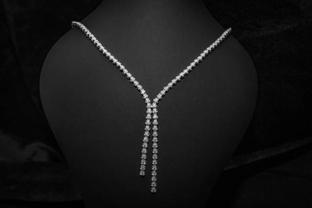 Luxury Diamond Necklace with Sparkling Pendant