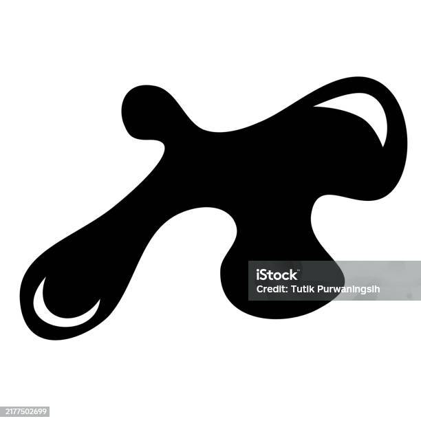 Splash Abstract Shape Splash Abstract Shape Simple Vector Hand Draw Sketch Doodle Stock ...