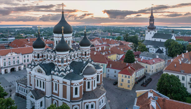 istock Alexander Nevsky Cathedral at Sunset, Tallin, Estonia 2177509105