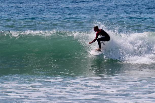 istock Surfer Free Falling with the White Water on a Breaking Wave 2177512671