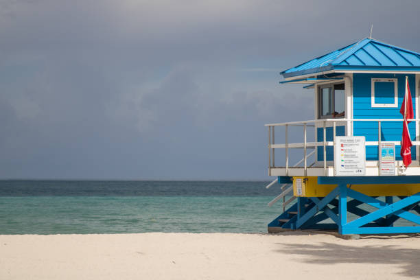 istock Lifeguard tower in Florida 2177532246