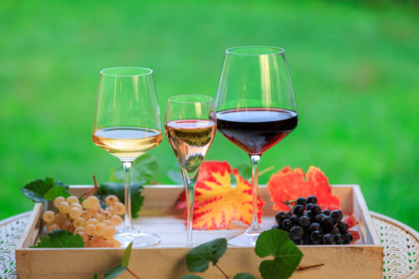 istock Still life wines and grapes 2177535916