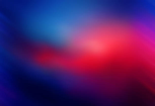 istock Blurred abstract background with vibrant blue and red hues, creating a dynamic and energetic effect. 2177540479