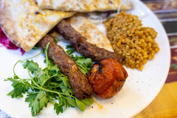 istock Urfa Kebab, traditional Turkish cuisine with kebab meat 2177543991