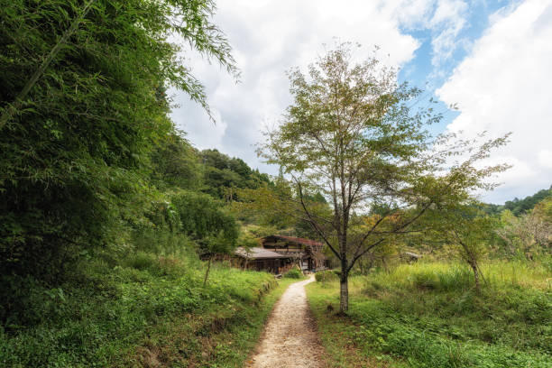 istock farm house in Nakasendo trail 2177545330