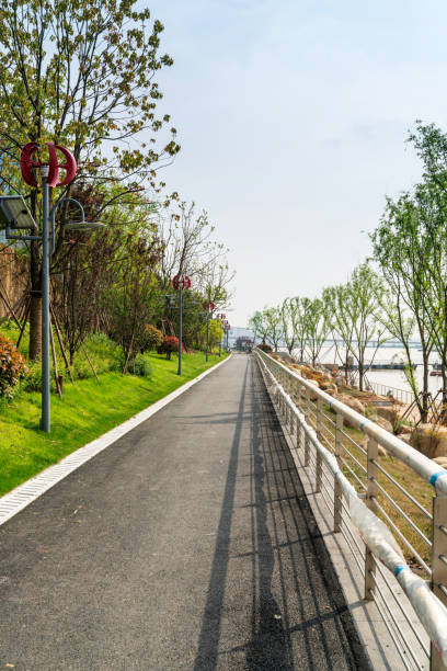istock walkway in the modern city 2177546083