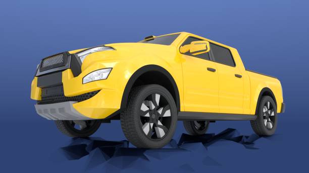 istock Unbranded pick-up truck 2177546290