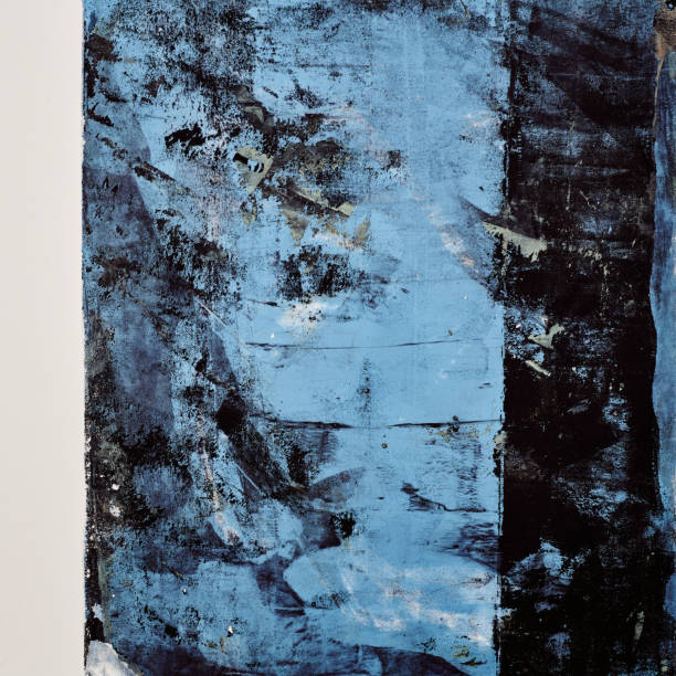 istock Expressive modern painting featuring vibrant brushwork, layered texture. Acrylic and oil mix to form a stunning abstract composition, ideal for adding artistic energy to interiors or digital projects. 2177548288