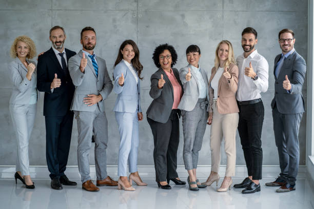 istock Diverse group showing thumbs up in appreciation and confidence. 2177550220
