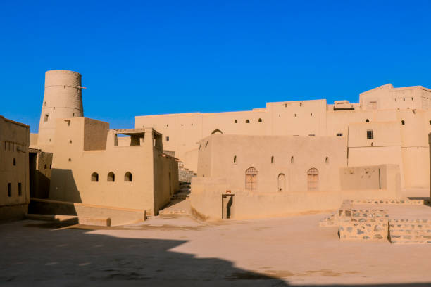 istock Explore Bahla Fort in Oman with its stunning architecture under a clear blue sky 2177556349