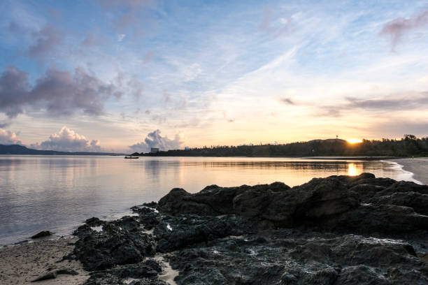 istock Early morning on the beach 2177559049