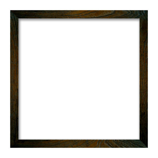 Close-Up Of Picture Frames On Black Background