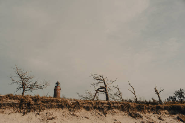 A scenic shot of a 165 year old imperial lighthouse on an island on Lake Huron. Shot with a Canon 5D Mark IV.