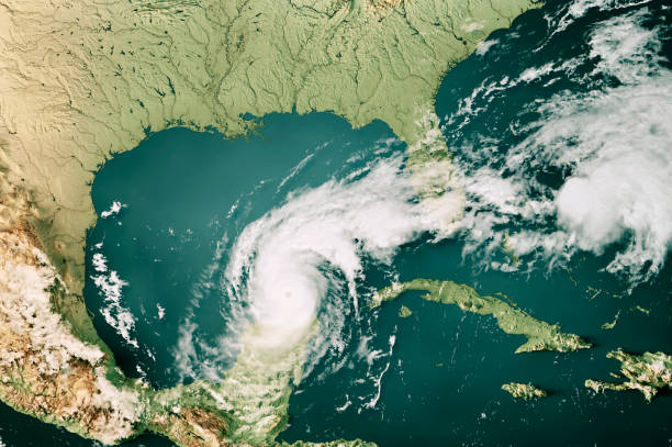 istock Hurricane Milton 2024 Cloud Map Florida 3D Render Color 2177588247
