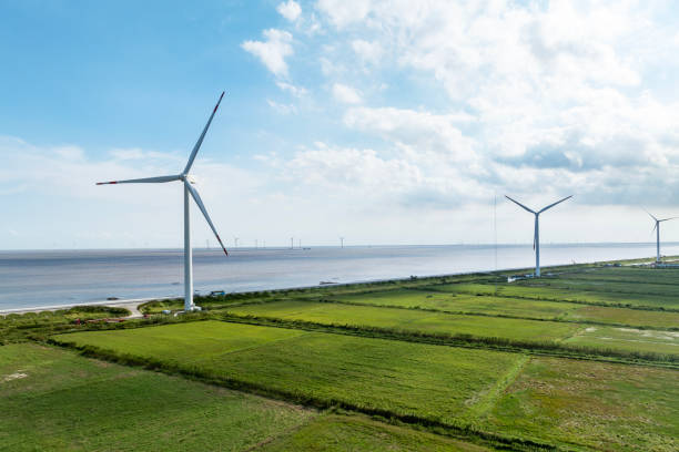 istock Wind turbine alternative energy 2177593248
