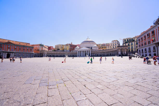 istock Piazza del Plebiscito, Naples Italy 2177595606