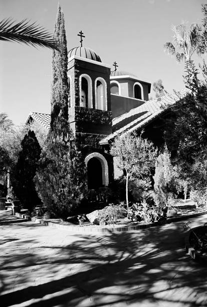 istock Greek Orthodox Chapel On Film 2177600064
