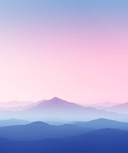 Beautiful mountain scenery photos, mountain wallpapers
