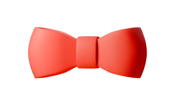 istock Vector  illustration of red bow in 3d style. Minimalistic and colorful design. Perfect for designing greeting cards, gifts and holiday materials 2177615786