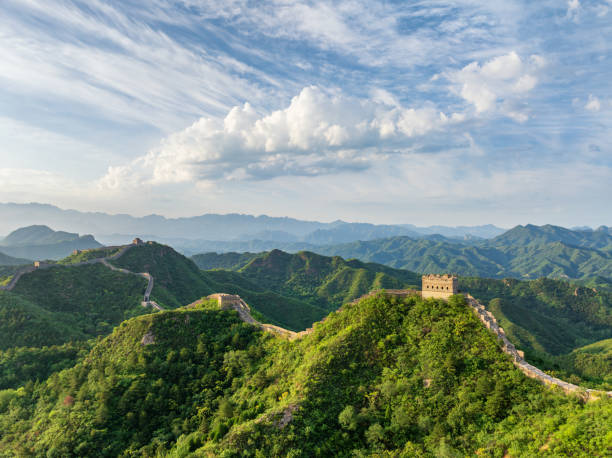 istock Wild Great Wall in the morning sunshine 2177625256
