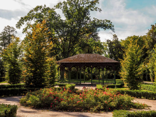 istock Park  in autumn colors 2177633981