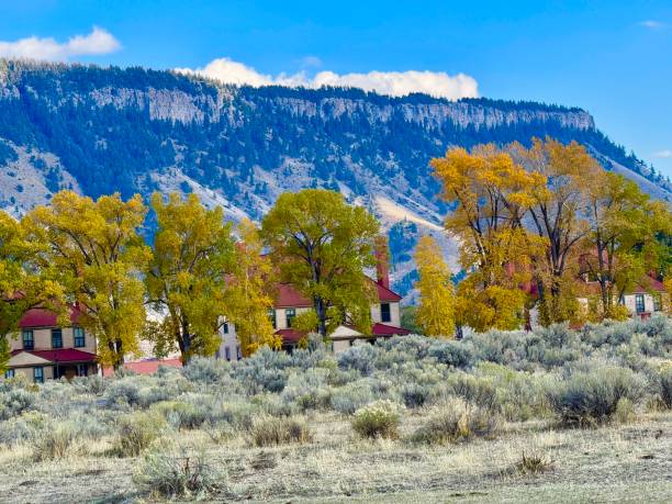 istock Mammoth Hot Springs, Wyoming 2177643584