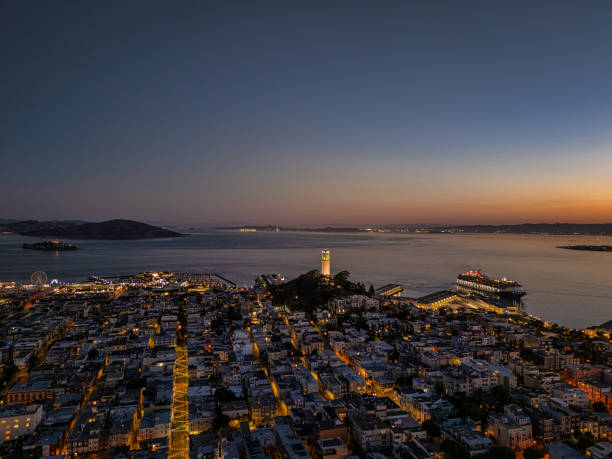 istock Aerial View of Coit Tower and North Beach 2177648523