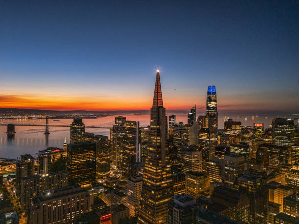 Aerial View of Downtown San Francisco