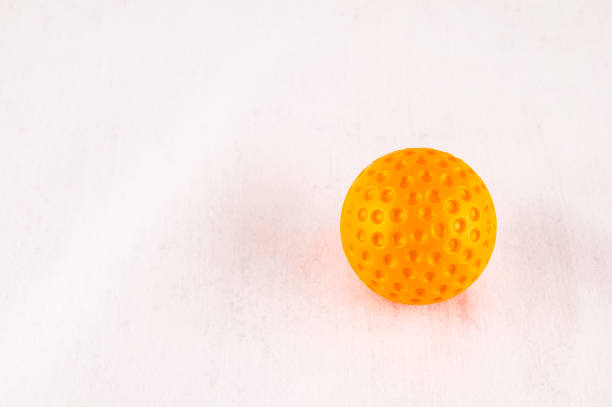 Sport background with sheet of paper in orange color. 3d illustration