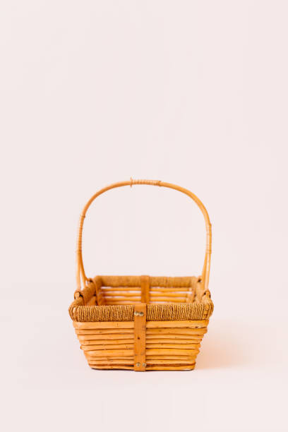 istock Closeup of a basket on a white background 2177661988
