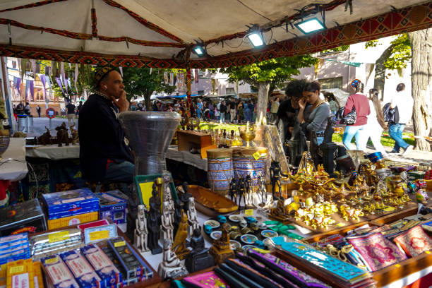 Zamora's medieval market in the historic center of the city