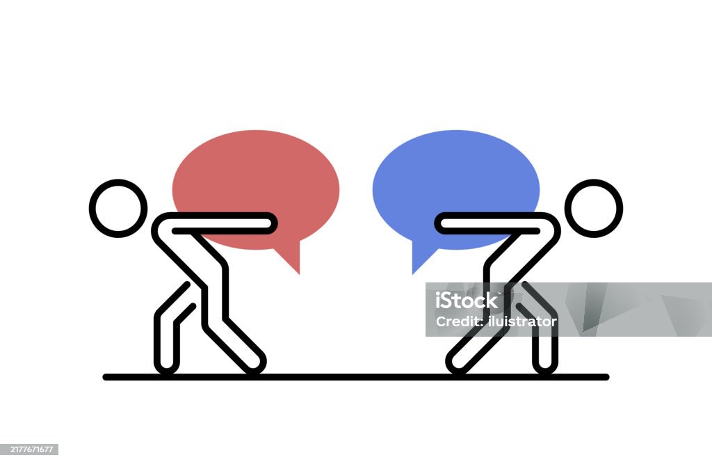 Communication Problems Stock Illustration - Download Image Now - Advice ...
