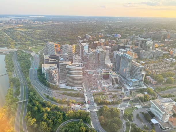 istock Aerial view of Rosslyn VA. 2177672443