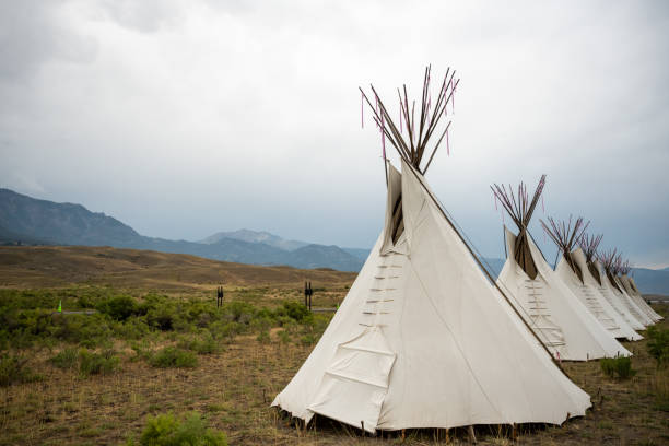 istock Large Teepee Display At The Edge Of Yellowstone 2177674247