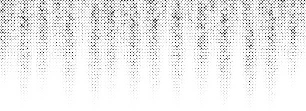istock Halftone rippled grunge background. Faded grain gritty texture wallpaper. Black and white noise grit surface. Pixelated speckles, dots and particles overlay. Wavy dirty sand backdrop cover. Vector 2177674853