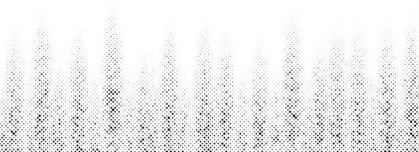 istock Halftone rippled grunge background. Fading grain gritty texture wallpaper. Black and white noise grit surface. Pixelated speckles, dots and particles overlay. Wavy dirty sand backdrop cover. Vector 2177674878