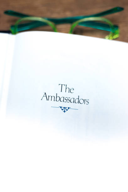 istock Open Book, Title: The Ambassadors by Henry James 2177678824