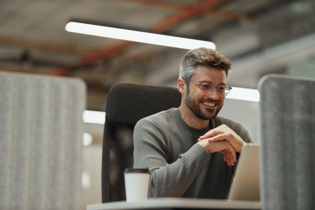 istock Modern Businessman Working in Contemporary Office Space 2177681190