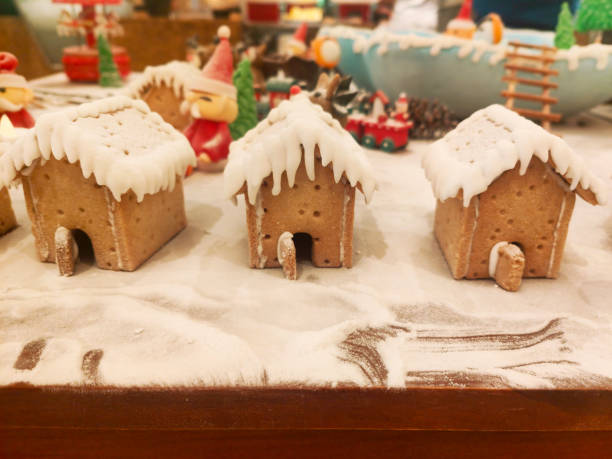 istock Gingerbread House Cookie for the Holidays 2177689459