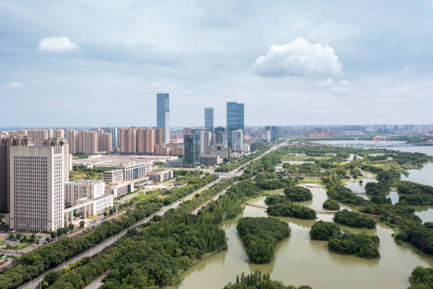 Panoramic picture of China nanchang
